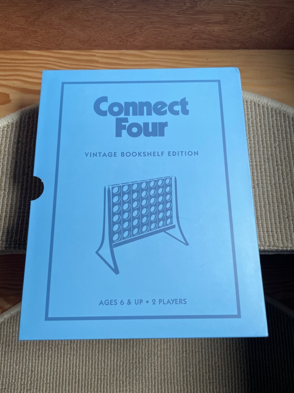 WS Game Company Connect Four Vintage Bookshelf Edition - NEW